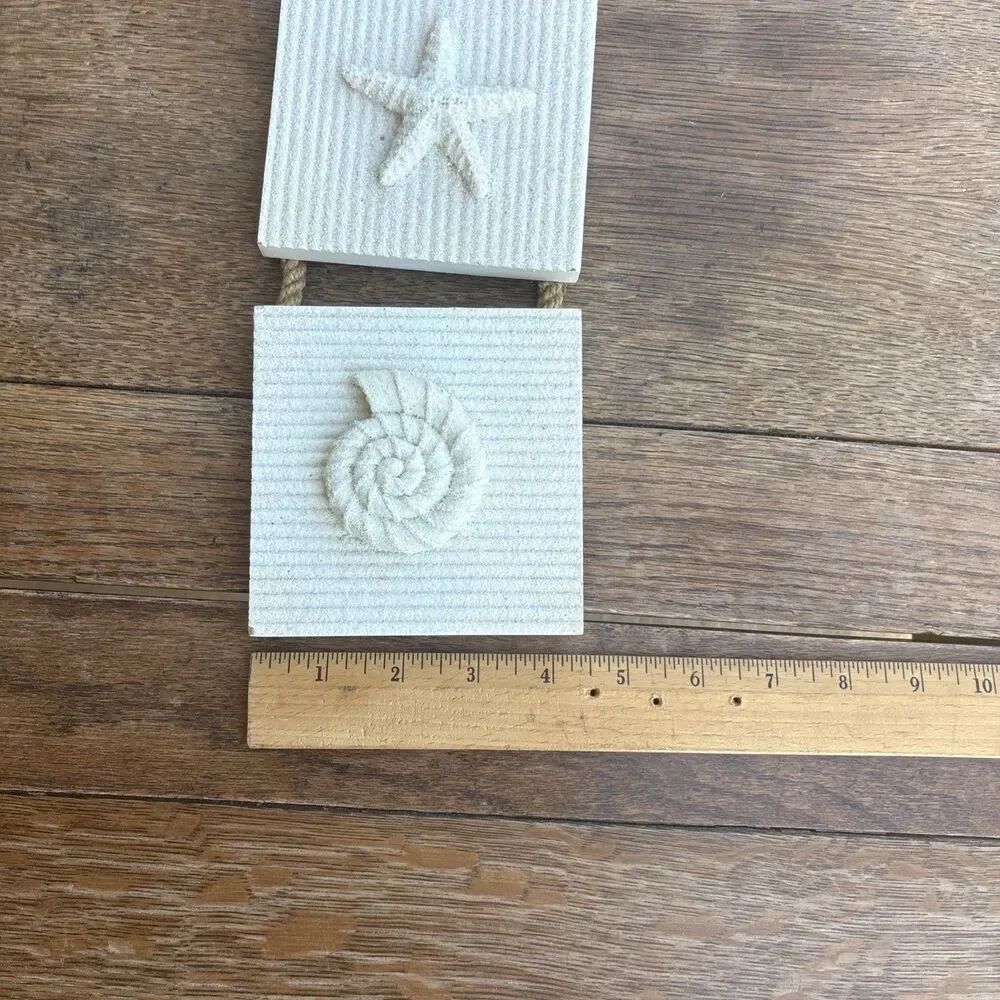 Nautical seashell wall decor